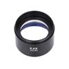 JOEBO Microscope Kit 0.5X 1X 2X Zoom Microscope Objective Lens, for Binocular Trinocular Stereo Microscope Microscope Lens Adapters (Color : 0.5X) view 1