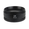Microscope Kit Microscope Auxiliary Barlow Lens Big Attachment Objective Lens- WD165 WD30 0.5X 1.0X 0.7X 2.0X Assisted Auxiliary Industry Video Microscope Objectives Len Microscope Accessoires Barlow view 1