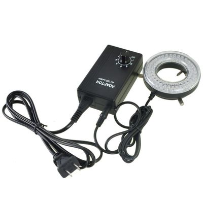 JOEBO Microscope Kit 64-LED Microscope LED Ring Light with Adapter LED-64-ZK Microscope Lens Adapters