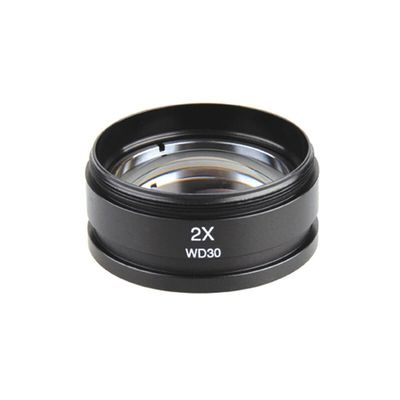 Joebo Microscope Kit 0.5X 1X 2X Zoom Microscope Objective Lens, for Binocular Trinocular Stereo Microscope Microscope Lens Adapters (Color : 2X)