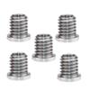 CAMVATE 5 Pieces 1/4"-20 Female to 3/8"-16 Male + Light Stand Mount + Quick Release Base Plate view 2
