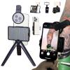 120 Led Tattoo Light Kit with 52mm Cpl,Tripod Light,Dual Clips,Tattoo Equipment and Supplies for Tiktok Taking Tattoo Photos and Remove Photo Glare,Selfie Light for Ipad,iPhone,PC view 1