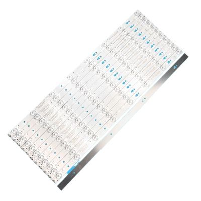 UFDIPLMY 12PCS 3V 8 Light 553mm Compatible with Haier LE55M600 LED55D8-ZC14-05 (A) (B) LE55F3000W LE55G3000 LE55A190 LH55U3200 LD55U3300 LE55M35S