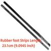 HSSDTECH 2PCS Laptop Bottom Case Nonskid Silicone Bumper Rubber Foot Strips Replacement for Dell Latitude 7300 E7300 Laptop Rubber Feet Strips view 3