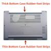 HSSDTECH 2PCS Laptop Bottom Case Nonskid Silicone Bumper Rubber Foot Strips Replacement for Dell Latitude 7300 E7300 Laptop Rubber Feet Strips view 4