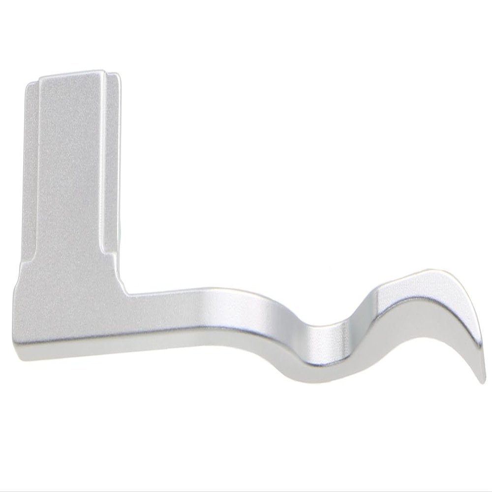 HITHUT Thumb Grip Metal Hot Shoe Grip for Nikon Z fc Camera Accessories Silver