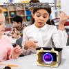 DirectNine Basics Hologram Projector - Compact Mobile Projector, Wooden Mobile Smartphone Hologram | 3d Hologram Smartphone holographiic Display Stands Projector, Smartphone Hologram Bracket for Phones view 4