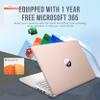 HP Stream 14" HD BrightView Laptop, Intel Celeron N4120, 16GB RAM, 256GB Storage (128GB eMMC + 128GB USB Card), Intel UHD Graphics, HD Camera, Fast Charge, 1 Year Office 365, Win 11 S, Gold view 4