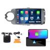 Kunfine CarPlay Android Auto Navigation Stereo GPS Radio Reverse Camera Display 9" IPS Touchscreen Headunit Tablet Pad Media Player for Toyota Yaris 2011-2015, if Applicable Quad Core 2G+32G view 1