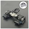 SUZLAZYR PVS-14 Light Weight Dual Tube Mounting System, Binocular Bridge NVG Mount, Night Vision Goggles Night Vision Adapter for PVS 14 Night Vision Monocular or Binocular,Black