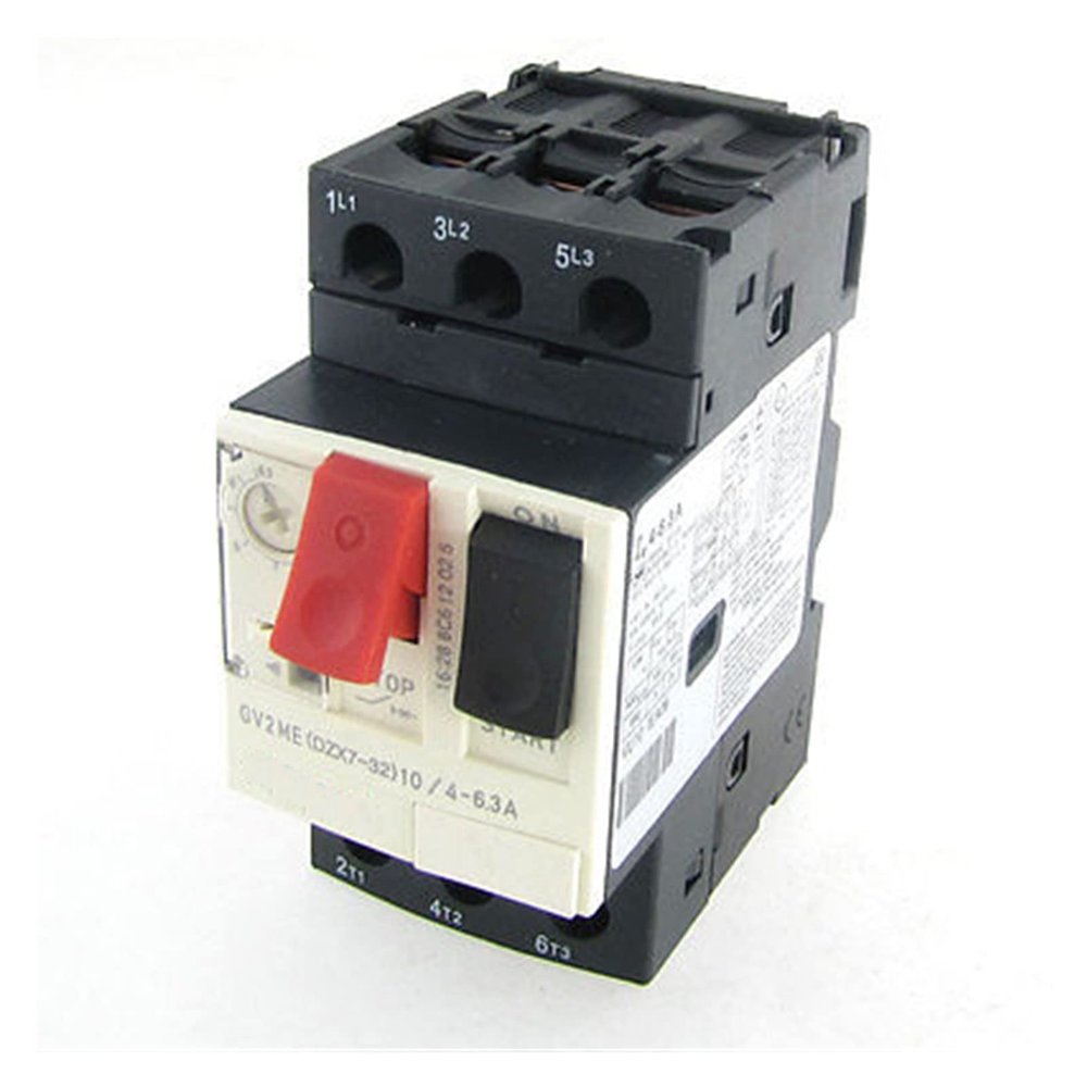 PGMTDEFXJO Circuit Breakers 4-6.3A 3P.Pole Electronic Starter Protection Switch MPCB-Din.Rail Mount