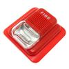 Maxmoral Fire Alarm Fire Sound and Light Alarm 12/24V DC Wired Fire Alarm Strobe Siren Sound Alarm Safety System Sensor with LED Flashing Light Indicator view 1