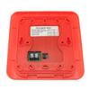 Maxmoral Fire Alarm Fire Sound and Light Alarm 12/24V DC Wired Fire Alarm Strobe Siren Sound Alarm Safety System Sensor with LED Flashing Light Indicator view 4