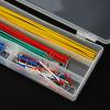 Respicefinem 140pcs U Shape Solderless Breadboard Jumper Cable Wire Kit Jumper Wires Hookup Wires with a Clear Storage Box, for DIY Circuit Boards, Industrial Instrumentation view 4
