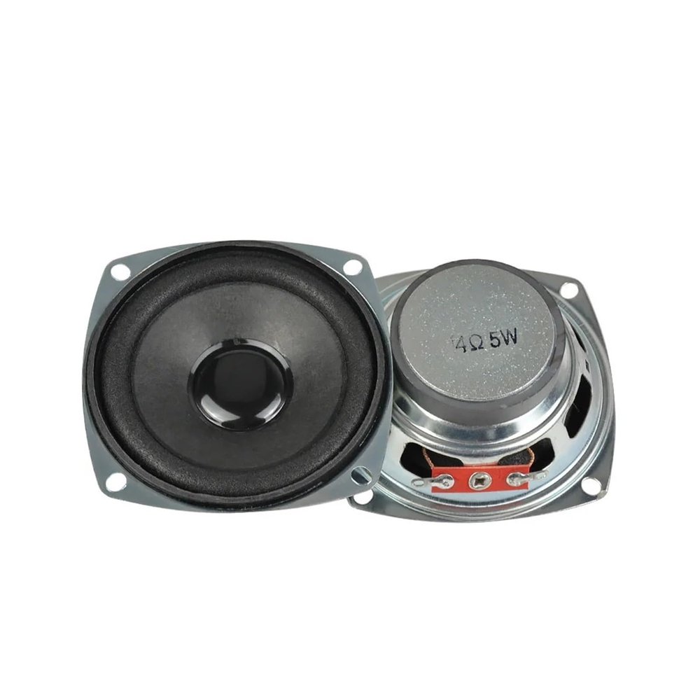 WENBIXIA 2Pcs 3 Inch Audio Full Range Speaker 4 Ohm 5W Loudspeaker DIY Portable Multimedia Speaker Home Theater