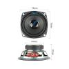 WENBIXIA 2Pcs 3 Inch Audio Full Range Speaker 4 Ohm 5W Loudspeaker DIY Portable Multimedia Speaker Home Theater view 4