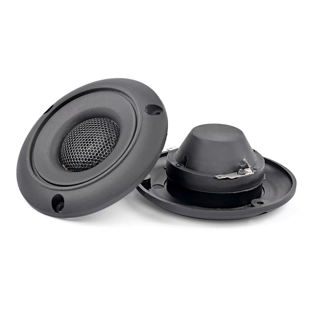 WENBIXIA 2Pcs 2.5 Inch Piezo Tweeter 8ohm 25W Ceramics Treble Speaker Piezoelectric Audio Speaker Buzzer Treble DIY Home Theater
