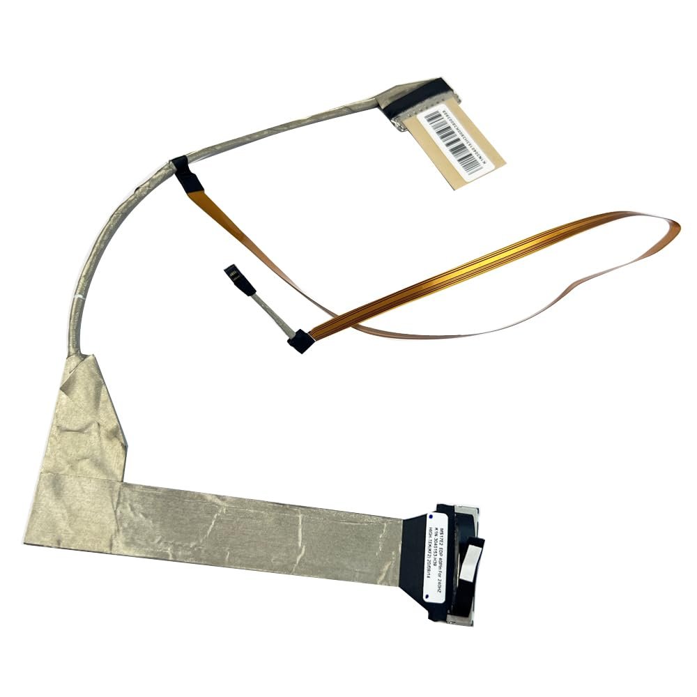 GinTai Laptop LCD edp Cable LED LVDS Video Screen Line Display Flex Cable Wire Replacement for MSI MS-17E2 GP75 GL75 GE75 K1N-3040153-H39 40pin 240Hz