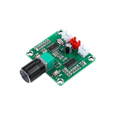 WENBIXIA 2Pcs 40MM Audio Portable Speakers 16 Core 4 Ohm 5W Full Range Speaker Rubber Side NdFeB Magnetic Speaker (Color : PAM8403 Amplifier)