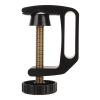 Vvikizy Photography C Clamp Aluminium Alloy Desktop Mount Holder C Clamp with 1/4in and 3/8in Thread Hole for Table view 2
