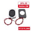 WENBIXIA 1Pcs 4 8 Ohm 3W 4Ohm 2W Portable Audio Speakers 2030 3525 TV Cavity Sound Speaker DIY Home Theater Music Loudspeaker (Color : 1PCS 3525 8R2W 1.25) view 2