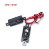 WENBIXIA 1Pair TV Speaker Connector Horn 2W 8R 1853 1635 2364 Loud Speaker 16 * 35 * 6mm/18 * 53 * 9mm/23 * 64 * 18mm Thickness 18MM (Color : 18-37-9mm) view 2