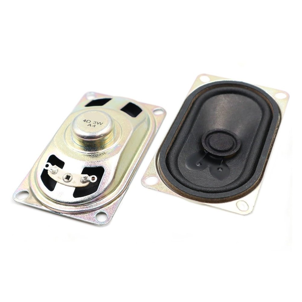 WENBIXIA 2PCS 4070 3W 4Ohm TV Speaker Horn Loud Speaker 7040 4 Ohms 3 Watt 4R 40 * 70MM 70 * 40MM Thickness 18MM 41 * 71 * 18MM