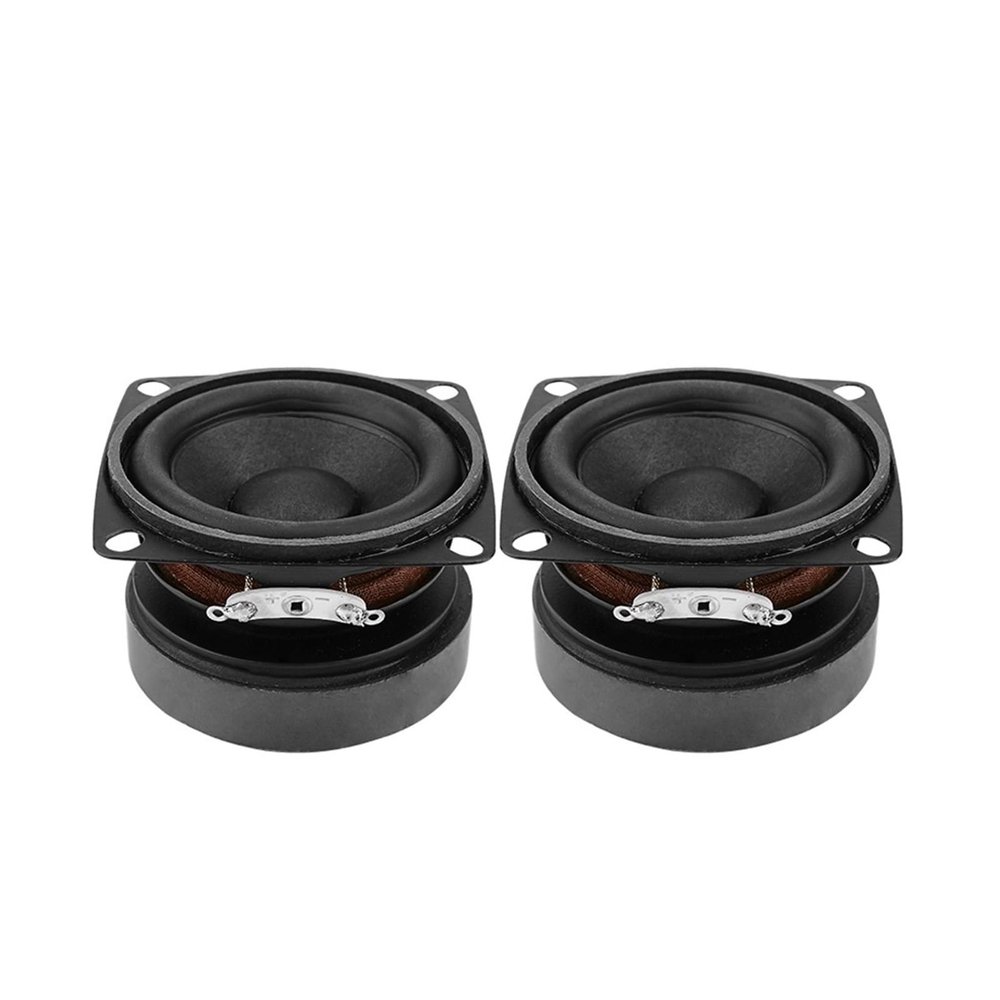 WENBIXIA 2Pcs 53mm Audio Portable Speakers Full Range 4 Ohm 15 W Loudspeaker DIY Sound Speaker for Home Theater
