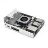 Aluminum Case for Raspberry Pi 5 with Armor Lite V5 Active Cooler Heatsink, Aluminum Alloy Case for Heatsink Raspberry Pi 5 8GB 4GB view 2