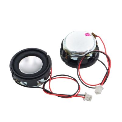WENBIXIA 2Pcs 1Inch 23 * 12MM 4 Ohm 2W 3 Watt Full Range Speaker Neodymium Loudspeaker DIY Round Speakers 24 23MM 2Pin 1.25