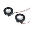WENBIXIA 2Pcs 1Inch 23 * 12MM 4 Ohm 2W 3 Watt Full Range Speaker Neodymium Loudspeaker DIY Round Speakers 24 23MM 2Pin 1.25 view 2