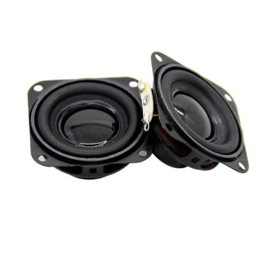 2Pcs 1.5Inch Audio Portable Speakers 4ohm 3W Bass Multimedia Speaker DIY Stereo Home Theater Woofer Loudspeaker with Fixing Hole