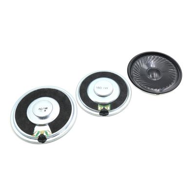 WENBIXIA 2Pcs 50MM 57MM 8Ohm 16Ohm 1W Loud Speaker 8R 16R 1 Watt Horn 8 16 Ohm Round Loudspeaker for Audio DIY (Color : 2Pcs 57MM 8Ohm 1W)