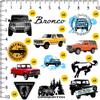 Ford Bronco 50ct Vinyl Large Deluxe Stickers Variety Pack - Laptop, Water Bottle, Scrapbooking, Tablet, Skateboard, Indoor/Outdoor view 2