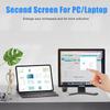 Suprlipy 15 Inch Touch Screen Monitor 1024x768 Support HDMI VGA AV USB BNC, 10 Points Capacitive Touch TFT LED Monitor for Laptop PC Xbox PS5/PS4 Switch POS Systems Built-in LounSpeakers view 3