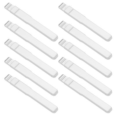eMagTech 10pcs HU101 Key Blades Blank Uncut Remote Key Blades No.38 Blank Key Blades Compatible with Chana Compatible with Ford Compatible with Focus