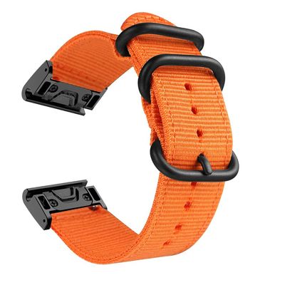 BRART 22mm Watchband For Garmin Fenix 7 6 5 Nylon Canvas Watch Band Forerunner 935 945 Fenix6 Pro Fenix7 Quick Easyfit Wrist Strap (Color : D, Size : For Forerunner 935 945)