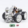 SunFounder PiCar-X AI Video Robot Car Kit with Raspberry Pi Zero 2 W+32G TF Card, ChatGPT-4o Enabled with Video Recognition, Python, Scratch, Camera, Mic view 1