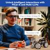 SunFounder PiCar-X AI Video Robot Car Kit with Raspberry Pi Zero 2 W+32G TF Card, ChatGPT-4o Enabled with Video Recognition, Python, Scratch, Camera, Mic view 4