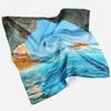 GSGC TV Cover TV Dust Cover Indoor 32-80 Inch LCD/LED TV Screen Protector Blue Printing Pattern Inside TV Display Cover Flat Liquid Crystal Television/Computer Art Decorative Cover-Blue-2||40-43 inch view 2