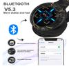 clelize Kids Bluetooth Headphones, Kids Headphones Wireless with Built-in Mic, HD Sound, Over-Ear Foldable Bluetooth 5.3 Headsets for Boys Girls School Travel Airplane iPad Tablet (Black) view 2