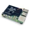 Awxlumv Active Cooler for Official Raspberry Pi 5 with 30mm PWM 4-Pin Cooling Fan Pi 5 Heatsink with Thermal Tape and Acrylic Base Plates view 1