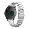 AMSOH 26 22 20mm Watchband for Garmin Fenix 7X 7 7s 5X 5 Plus 3 3HR 6 6X Pro 935 Watch Quick Release Metal Stainless Steel Band Strap (Color : Silver, Size : 20mm Fenix 6S 5S 7s) view 1
