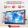 Desobry 15.7 inch Portable TV with Antenna, Portable Small TV with ATSC Tuner, Rechargeable Battery Operated Mini LCD Monitor 1080P,Built-in Stand,HDMI Input,USB,AV in,Supports Camping,Kitchen view 4