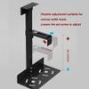 LIMITF PC Stand for Floor, CPU Holder Desktop Computer Tower Holder Under Desk Mount,Metal Wall PC Mount Adjustable Width13.5-23.5cm,Suitable for Most Sizes,Black/White view 4