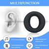 Adhiper Replacement Ear Pads for Sony PlayStation 5 Pulse PS5 3D Headset,PS5 Breathable Mesh Ear Cushions,Securely Memory Foam Headset Earpads(Black view 4