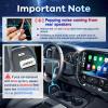 LASERTAIL 13.1 Inch 8 Core Car Radio for Chevy Silverado GMC Sierra 2014-2018 Android 13 Stereo Upgrade 2K Touch Screen for Silverado Head Unit Carplay Android Auto 5G WIFI SWC GPS 1080P Camera 4+64GB view 3
