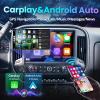 LASERTAIL 13.1 Inch 8 Core Car Radio for Chevy Silverado GMC Sierra 2014-2018 Android 13 Stereo Upgrade 2K Touch Screen for Silverado Head Unit Carplay Android Auto 5G WIFI SWC GPS 1080P Camera 4+64GB view 4