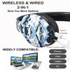 clelize Kids Bluetooth Headphones, Kids Headphones Wireless with Built-in Mic, HD Sound, Over-Ear Foldable Bluetooth 5.3 Headsets for Boys Girls School Travel Airplane iPad Tablet (Blue) view 3