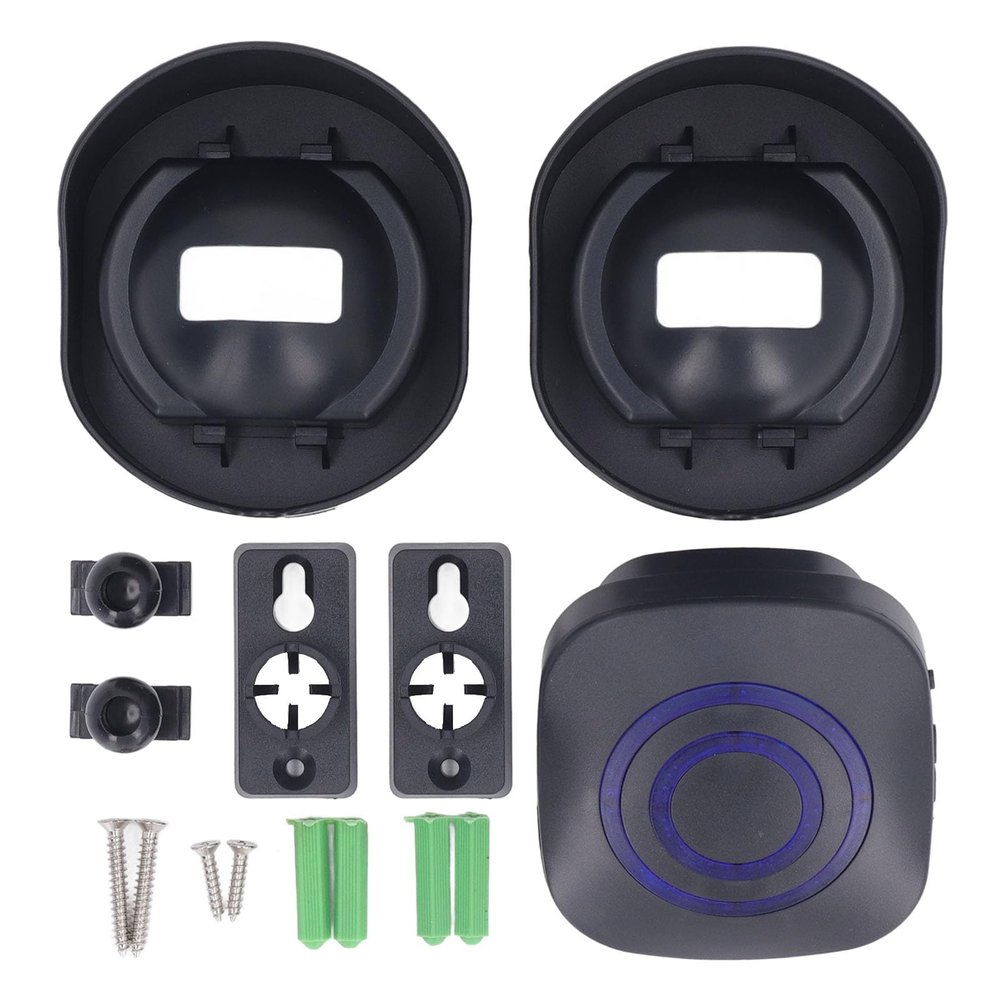 Pyhodi Driveway Alarm, 328Ft Wireless Long Range DIY Security Alert, 3 Alarm Options & 38 Ringtones, IP65 Dustproof Waterproof Driveway Motion Sensor Detector for Home Office Security